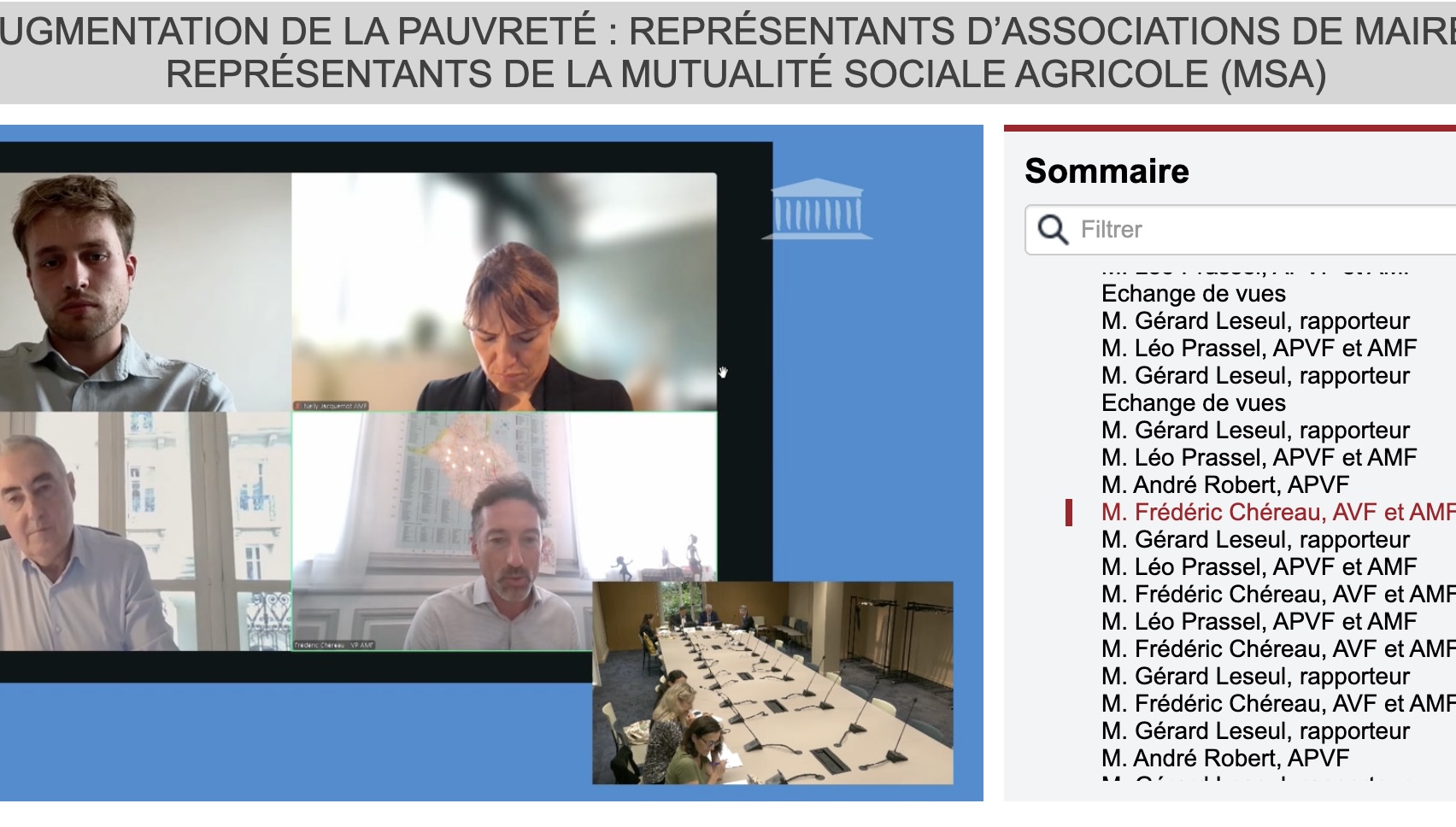 Pauvreté des seniors : Frédéric Chéreau porte la voix des villes moyennes à l’Assemblée nationale